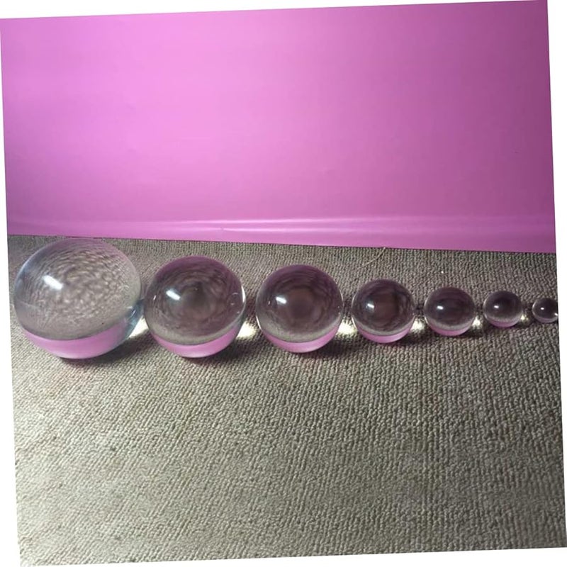 كرة بلورية واضحة لفنغ شوي والتأمل والعرافة والتصوير وتزيين المنزل - Image 3